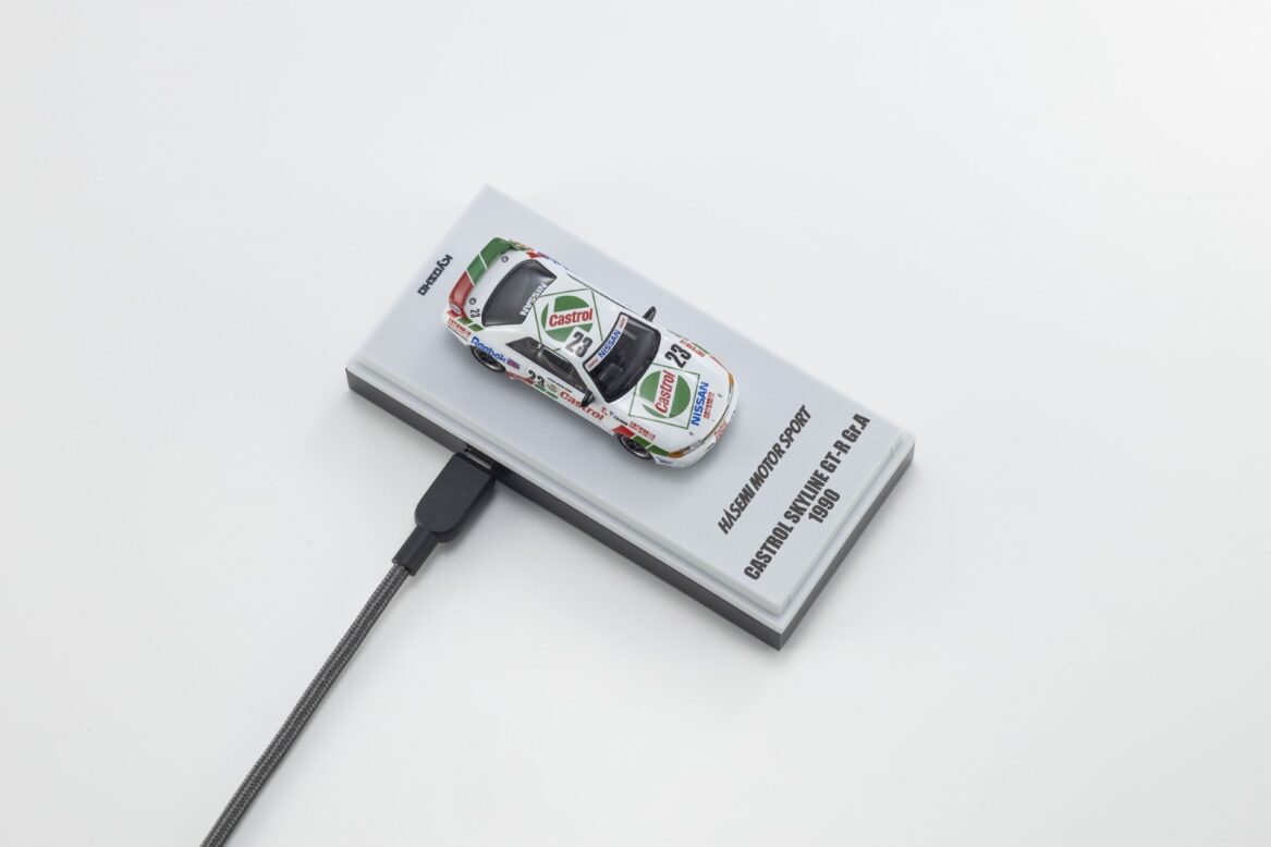 NISSAN CASTROL SKYLINE GT-R GR.A 1990 #23 WITH LED - Slika 4