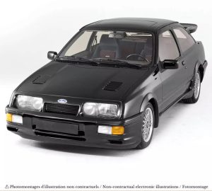 Ford Sierra RS Cosworth 1986 Black Jet-car