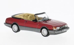Saab 900 Turbo Cabriolet, rot