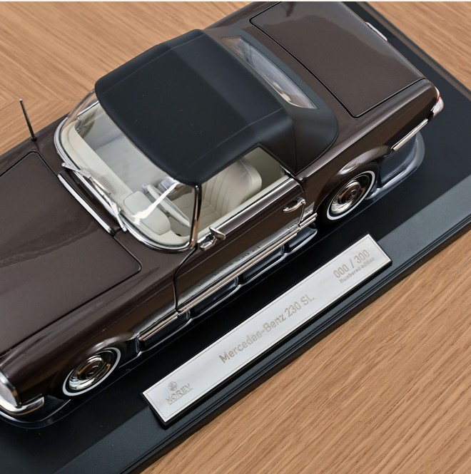Mercedes-Benz 230 SL 1963 Bronce met 1:18 - Limited edition 300pcs - Slika 4