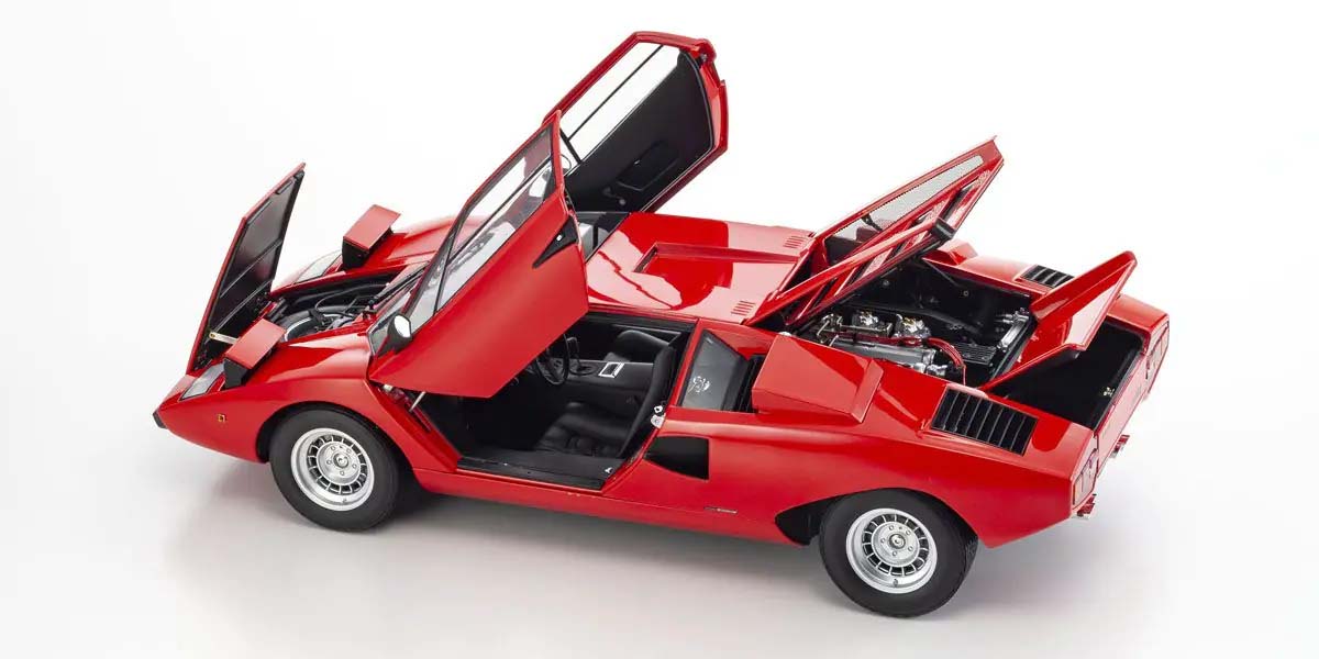 1:12 Lamborghini Countach LP400 1974 Red - Slika 4