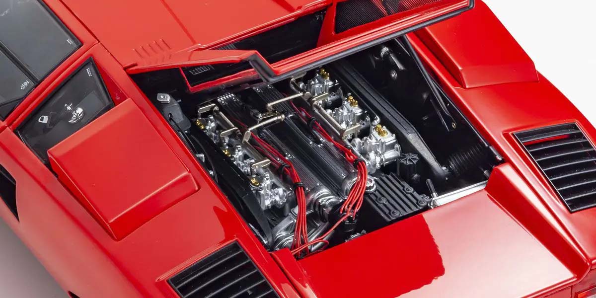 1:12 Lamborghini Countach LP400 1974 Red - Slika 5