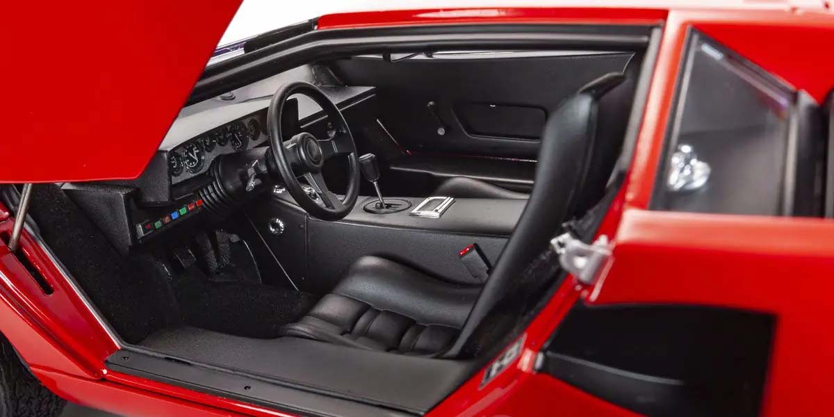1:12 Lamborghini Countach LP400 1974 Red - Slika 7