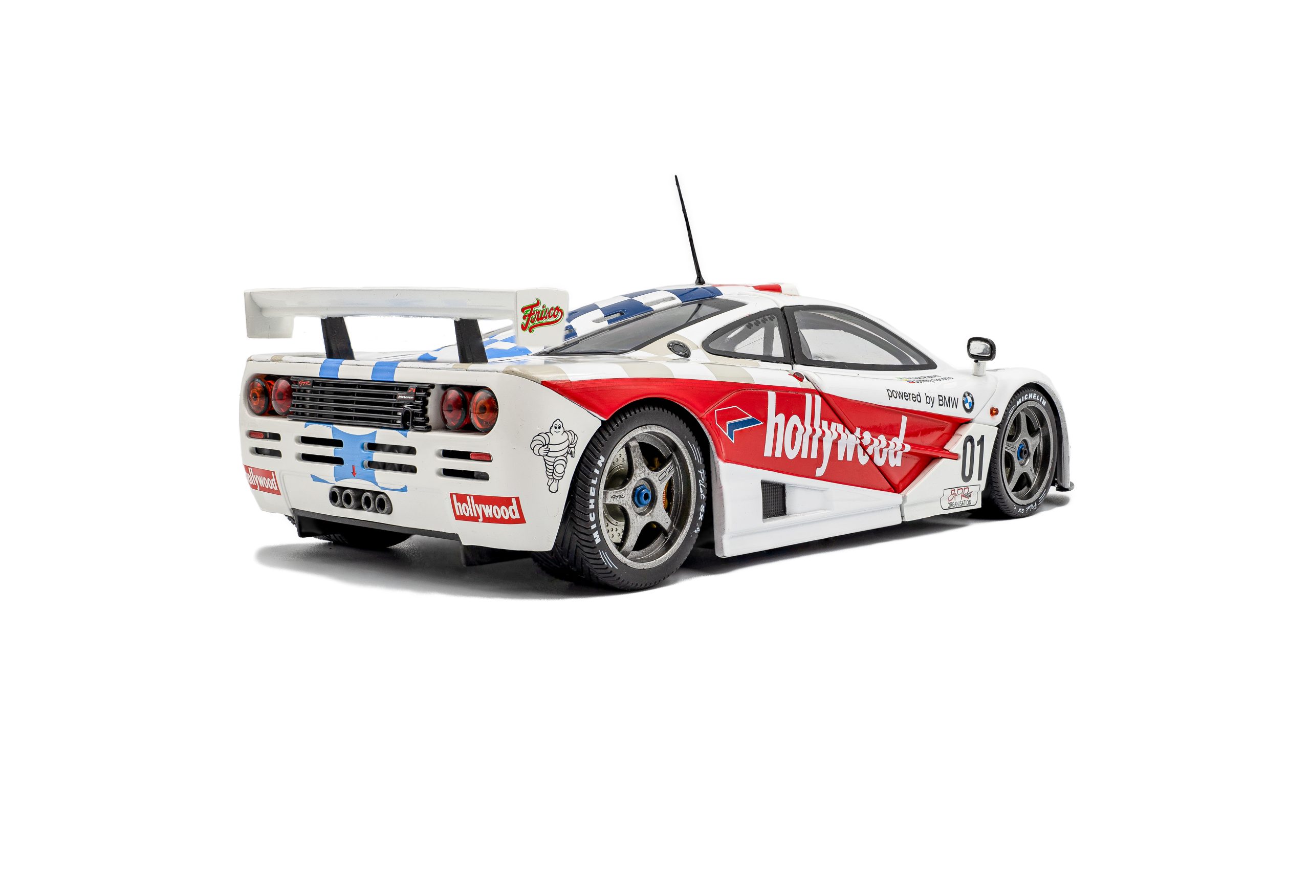 MCLAREN F1 GTR SHORT TAIL WHITE #01 WINNER 2h DE BRASILIA RACE 1996 N.PIQUET / J.CECOTTO 2 HORAS - Slika 6