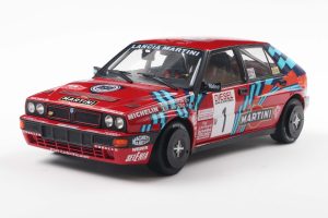 LANCIA DELTA HF INTEGRALE RED #1 M.BIASION / T.SIVIERO RALLY WINNER RALLY SANREMO 1989
