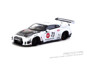 NISSAN GT-R (R35) LB WORKS TYPE 2 WHITE ATHLETE X COLLET IN A LB LIMITED TIN CAN 2025, (sa metalnom kanticom od ulja)