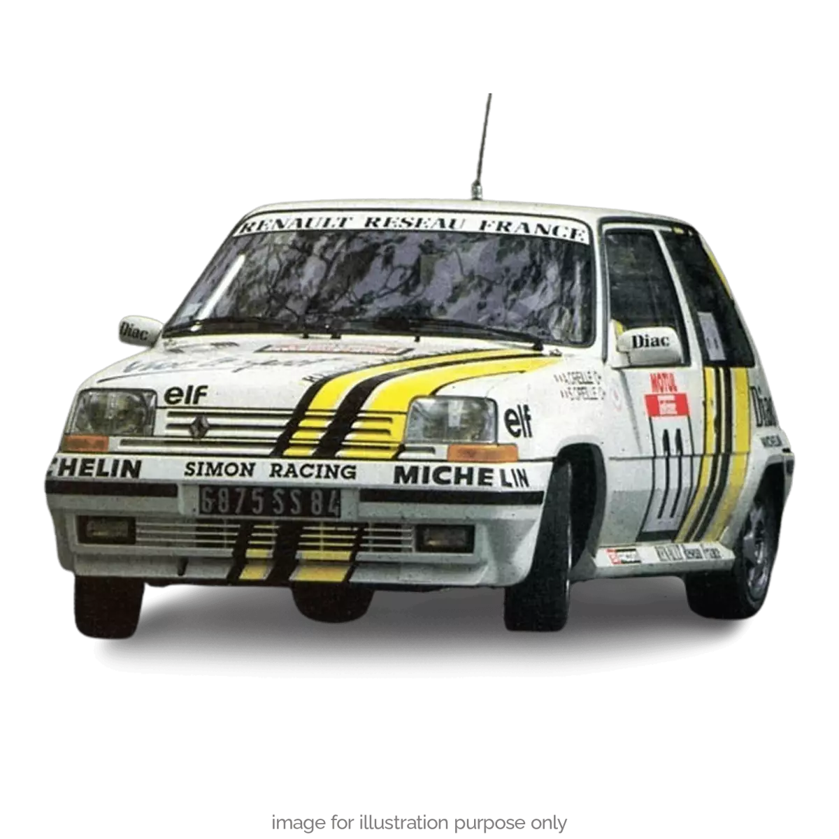 Renault Supercinq GT Turbo 1988 Tour de Corse 11 Alain Oreille