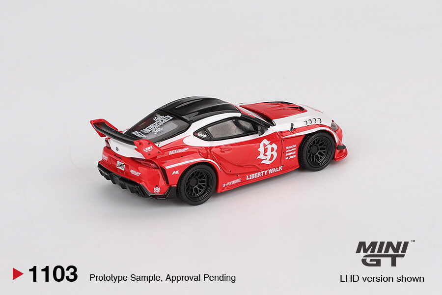 TOYOTA GR SUPRA LB-WORKS RED/WHITE 2025 - Slika 3
