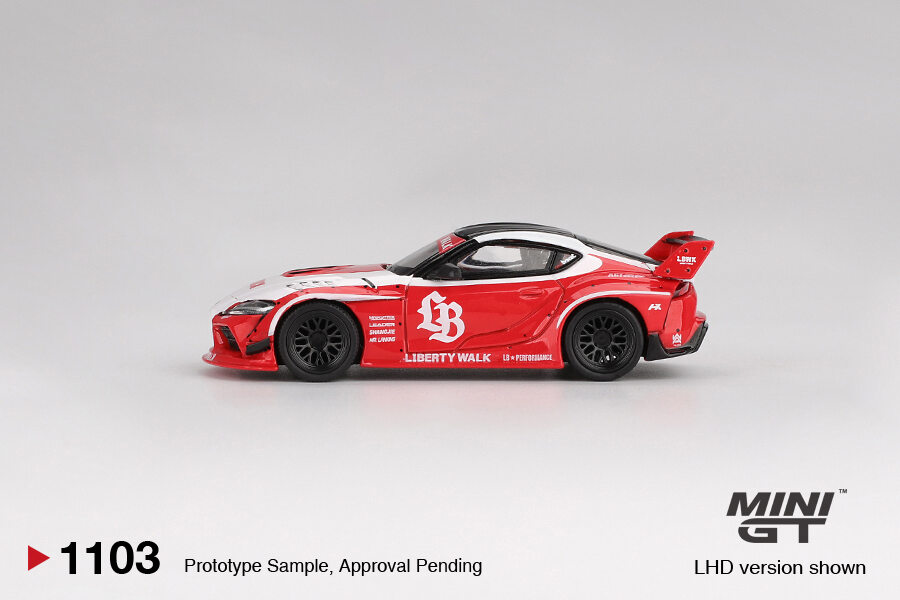 TOYOTA GR SUPRA LB-WORKS RED/WHITE 2025 - Slika 2