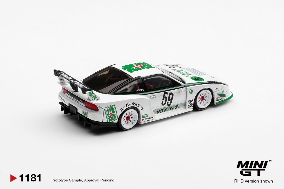 NISSAN 180SX LB-SUPER SILHOUETTE WHITE 2026 - Slika 3