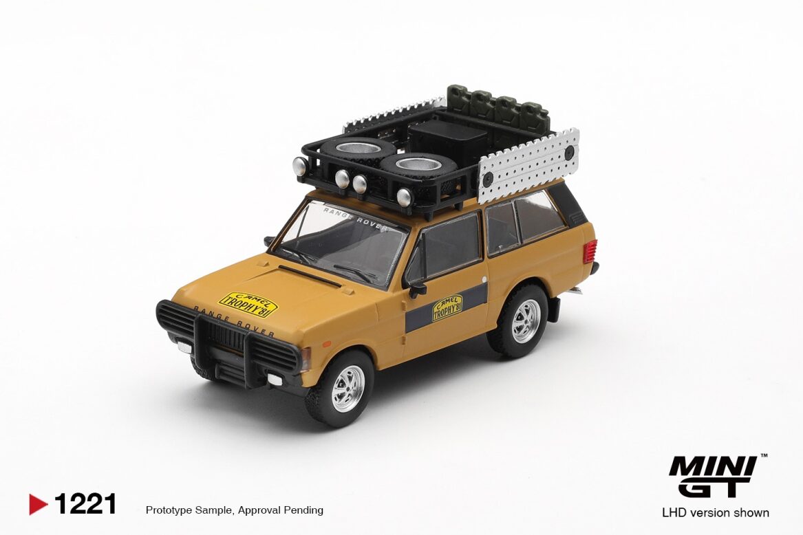 LAND ROVER RANGE ROVER CAMEL TROPHY K.STOPPA & A.VALLDORF SUMATRA 1981
