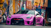 NISSAN GT-R (R35) LIBERTY WORK SILHOUETTE BODY KIT PINK 2025