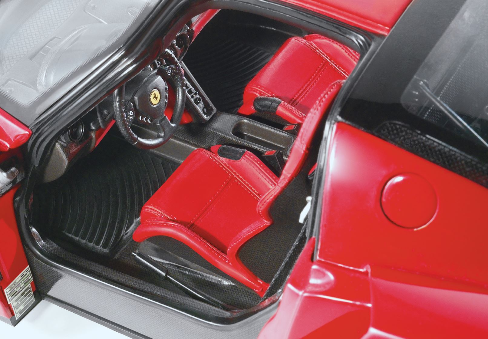 Ferrari Enzo open diecast Rosso Corsa - Silver wheels - Luxury pack - Slika 6