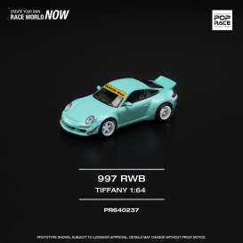 PORSCHE RWB 997, Tiffany blue
