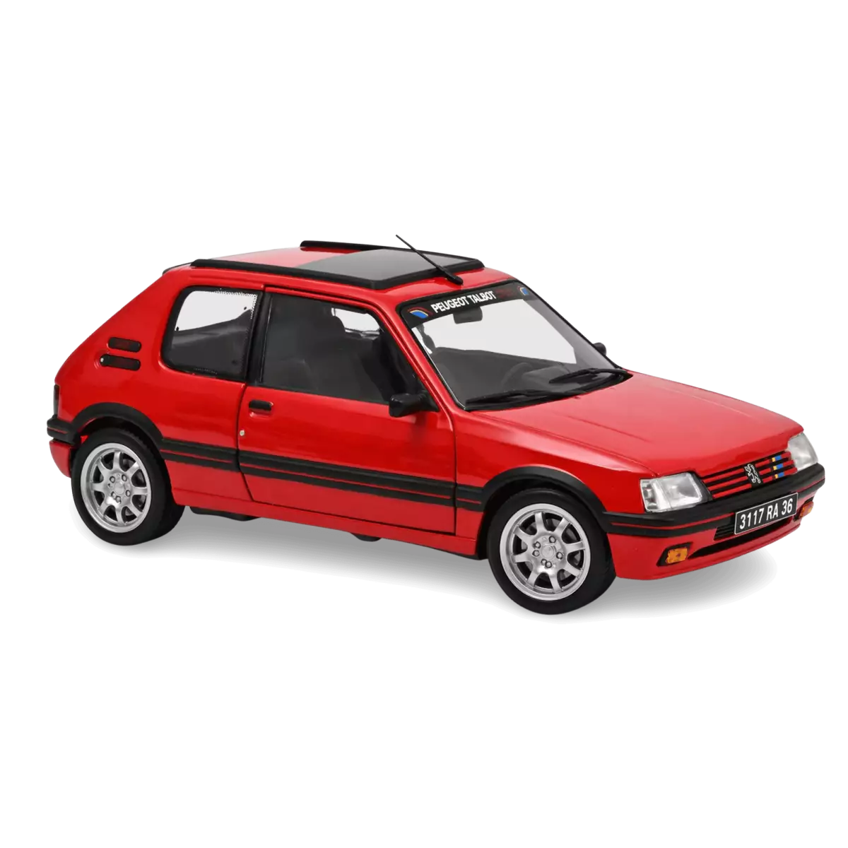 Peugeot 205 GTi 1.9 PTS 1992 Vallelunga Red
