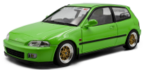 HONDA CIVIC (EG6) SOLIDO WORKS NEON GREEN GREEN 1991