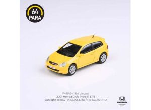 Honda Civic Type R EP3, 2001 yellow