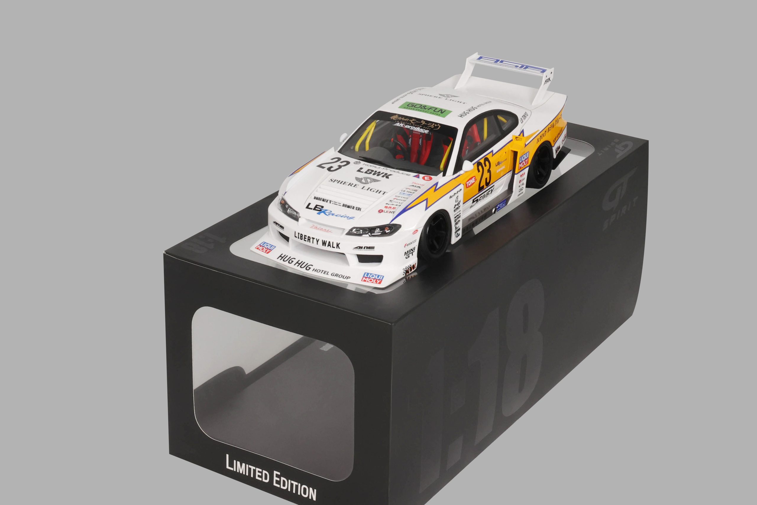NISSAN S15 SILVIA LB SUPER SILHOUETTE WHITE 2021 - Slika 3