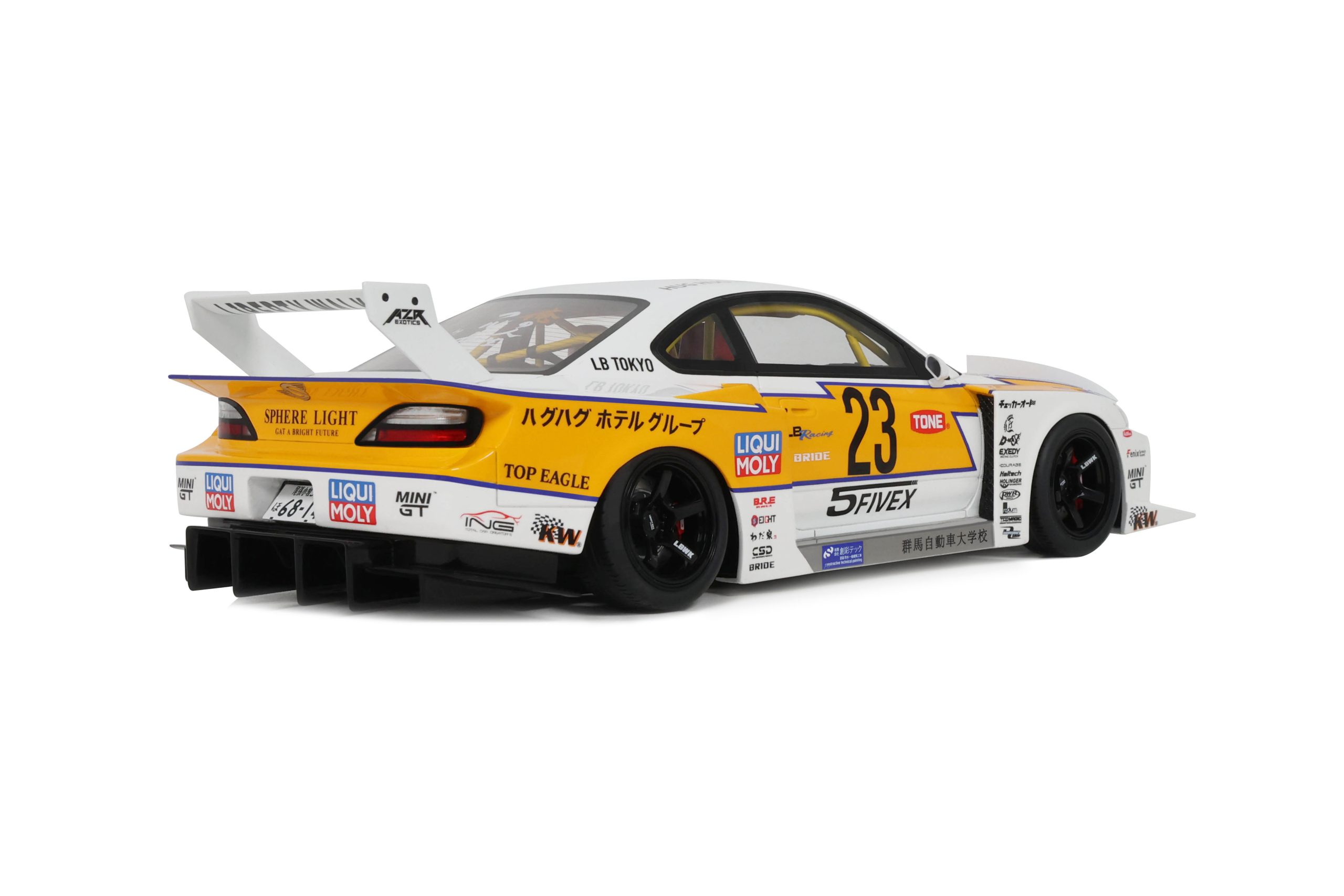 NISSAN S15 SILVIA LB SUPER SILHOUETTE WHITE 2021 - Slika 7