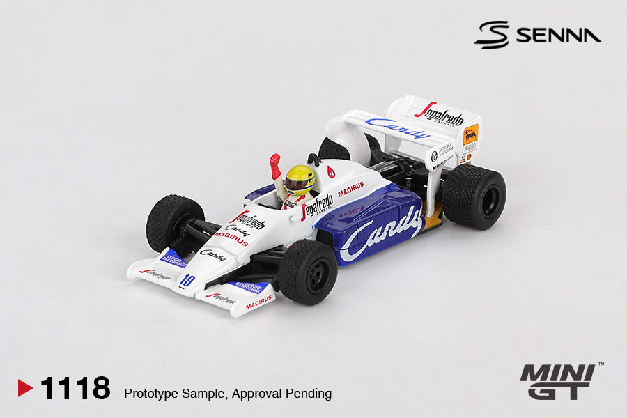 Toleman TG184 #19 Ayrton Senna 1984 Monaco Grand Prix 2nd Place