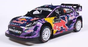 FORD PUMA RALLY1 HYBRID PURPLE #55 MCERLEAN / TREACY RALLYE MONTECARLO 2025