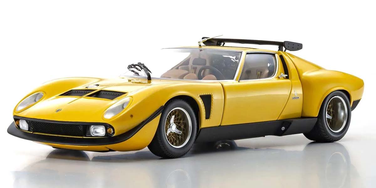 Lamborghini Miura SVR 1970 Yellow-Black